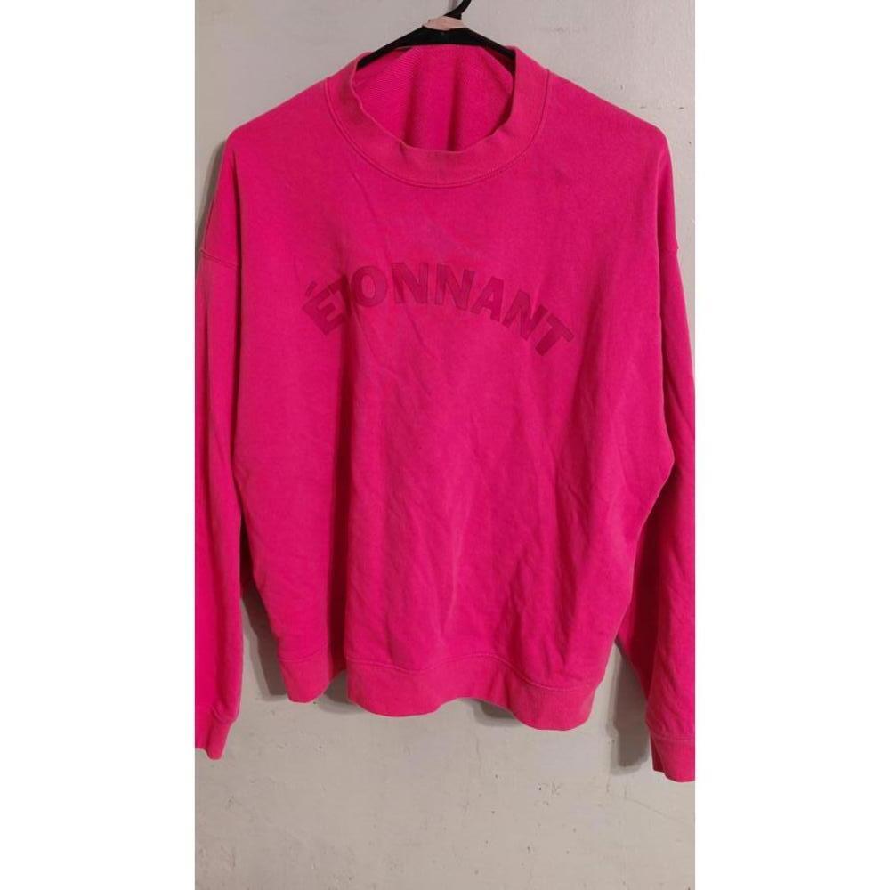 Etonnant Pink Crewneck Sweatshirt Size Large